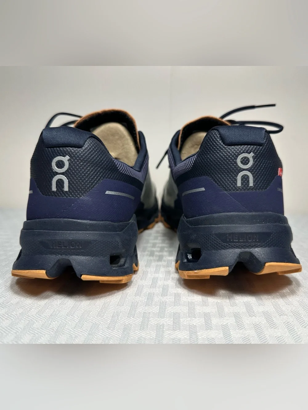 On Cloudvista Midnight/Copper Women's 11 Lace Up Running Shoes Athletic Gym Run